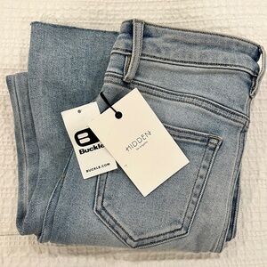 Women's Hidden Tracy Jeans - Straight Leg, High-rise, Size 25 - Trendy!